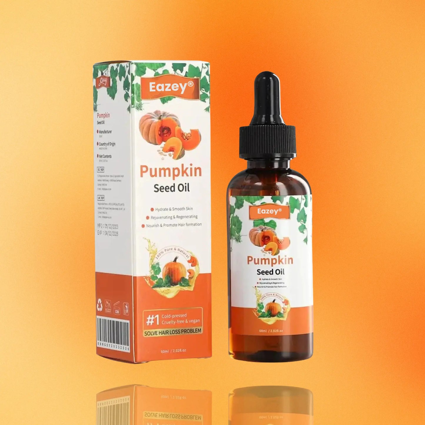 Pumpkin Seed Oil Drops Eazey Dreams