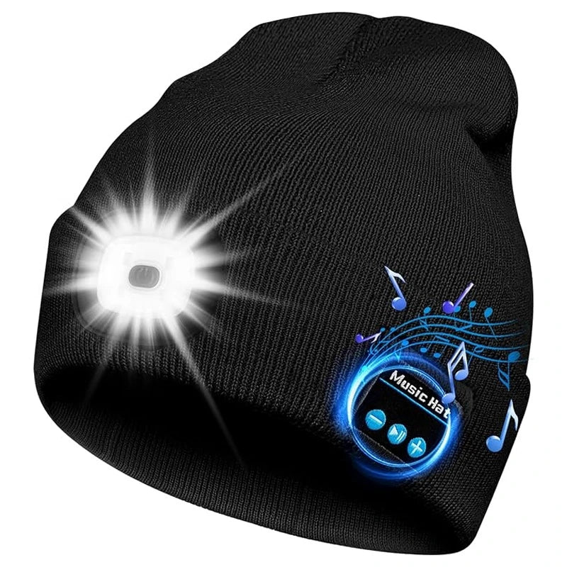 Bluetooth Beanie Head Lamp™