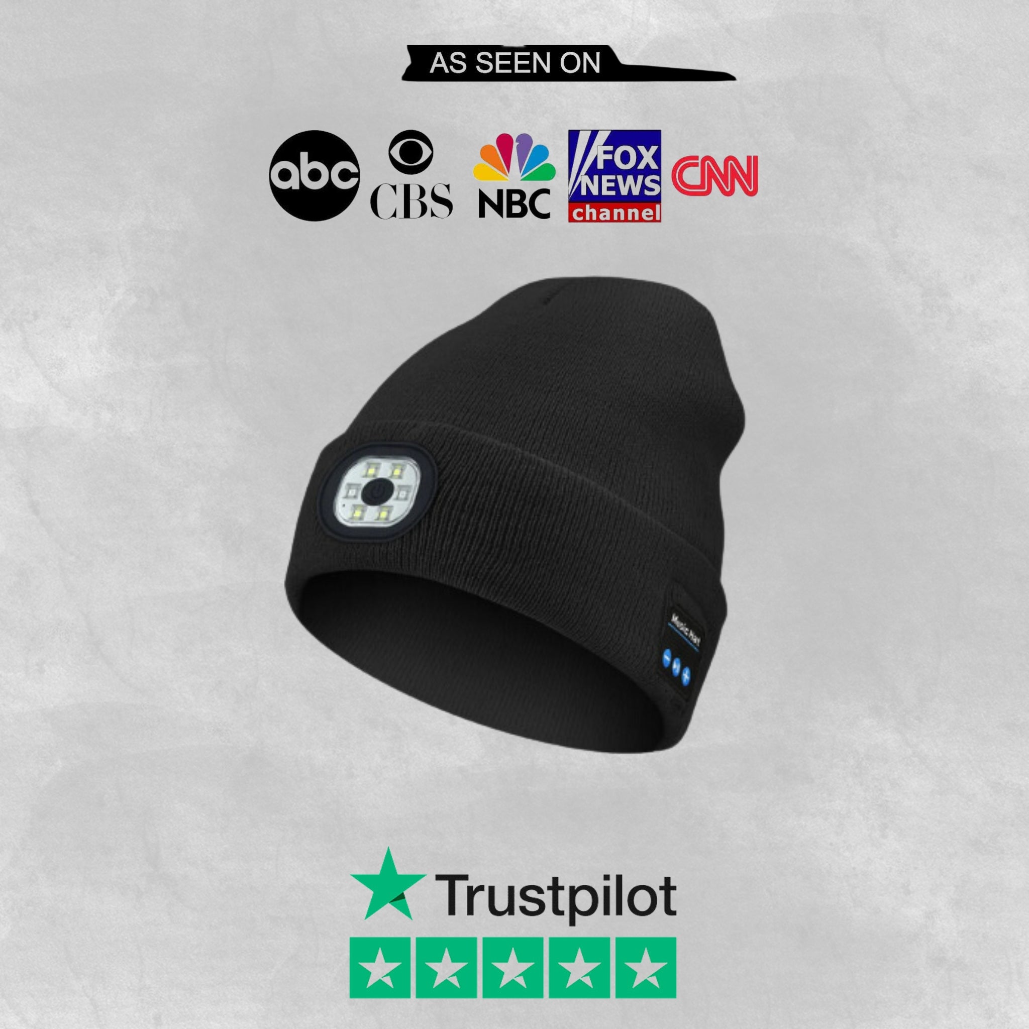 Bluetooth Beanie Head Lamp™